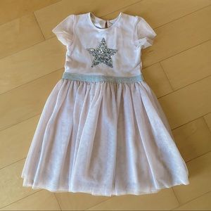 6-7 years old light pink dress